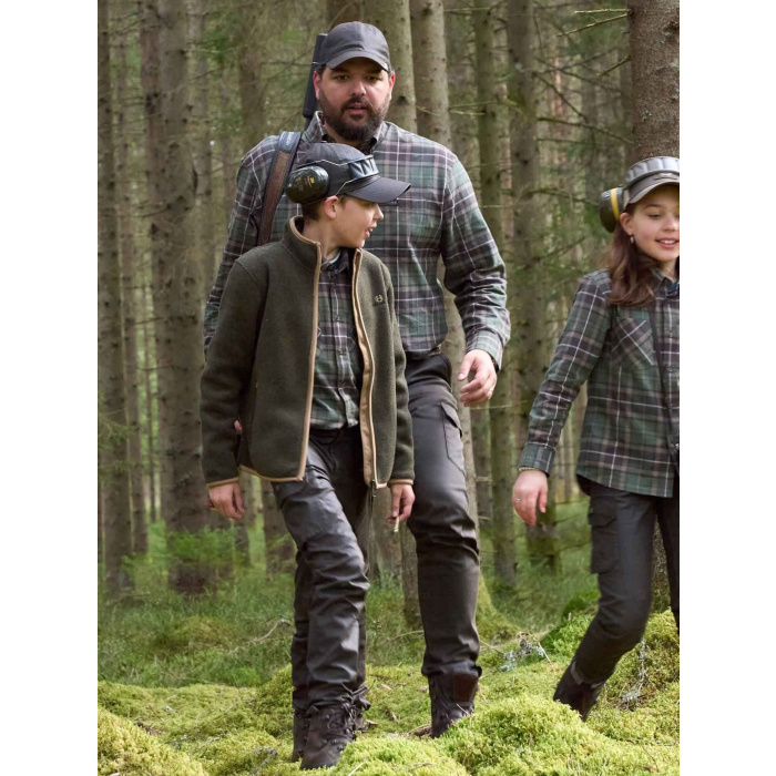 Koszula ChevalierTeal Light Flannel Hemlock Green Checked (1060236-C6038)